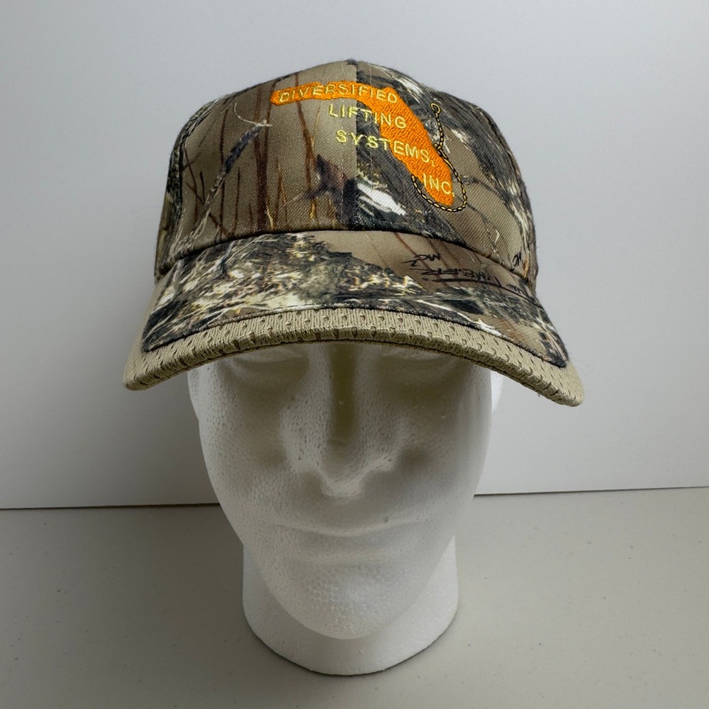 Cobra Camo Mesh Back Trucker Hat Diversified Lifting Systems Florida OSFM Hat